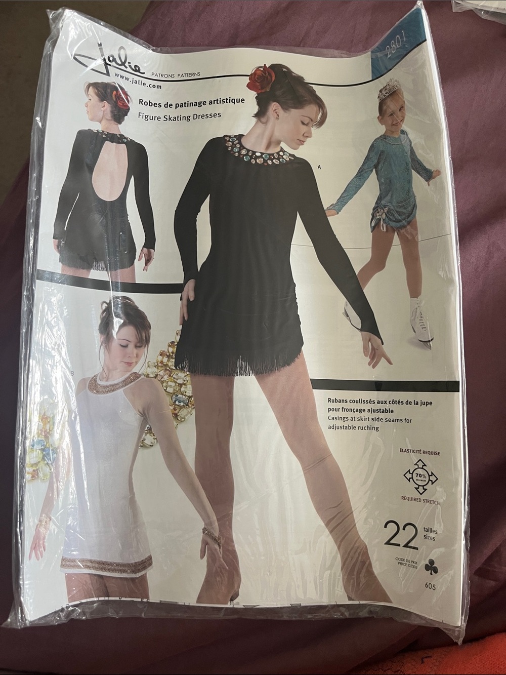Jalie Figure Skating Dress Pattern #2801